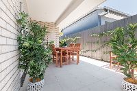 Outdoor courtyard