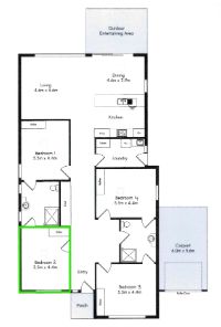 bed 2 4 bonython floorplan