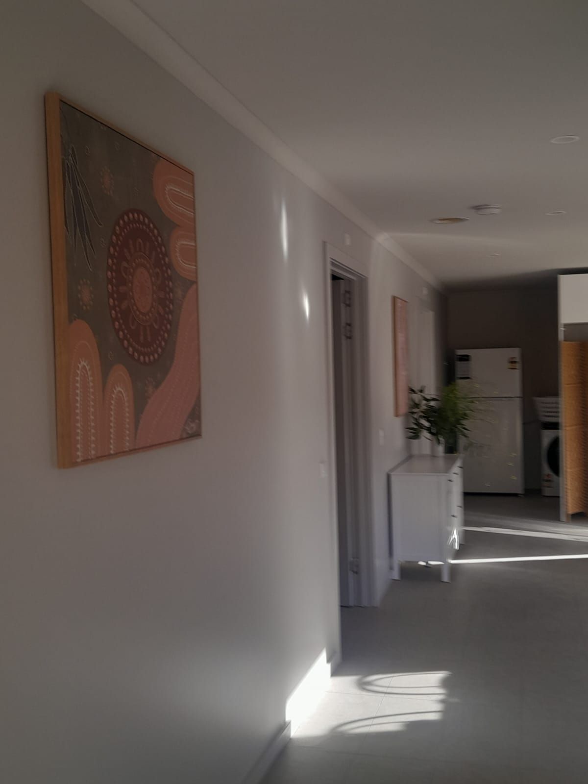 look up hallway