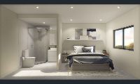bedroom with ensuite