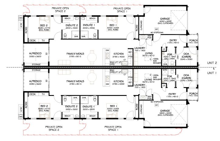Dandenong Floor Plan PNG
