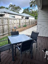 outside