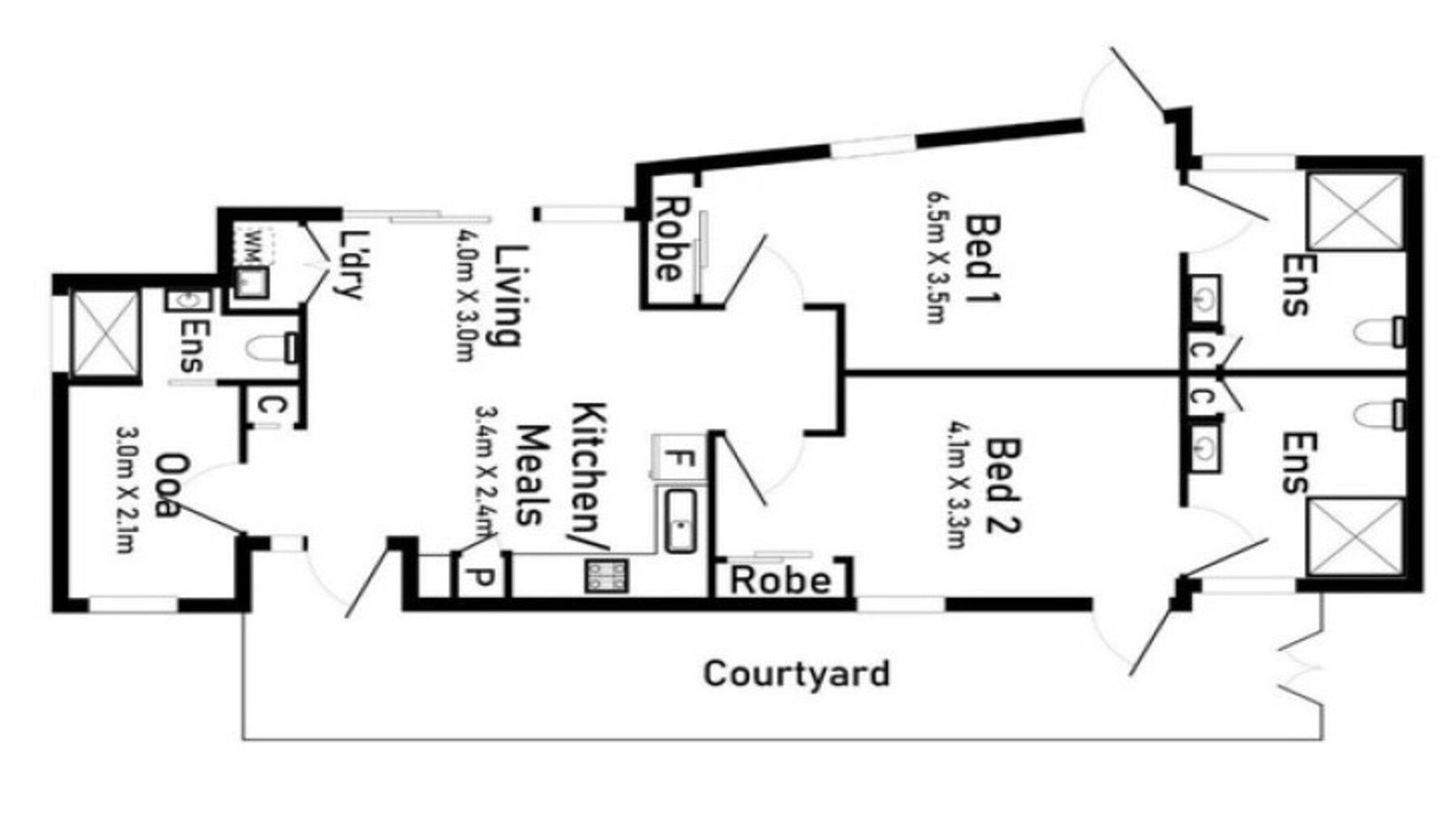 10a Boyd Cres Floorplan Villa 1)
