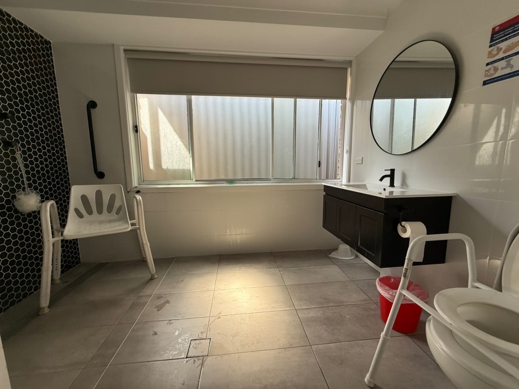 Bathroom rear