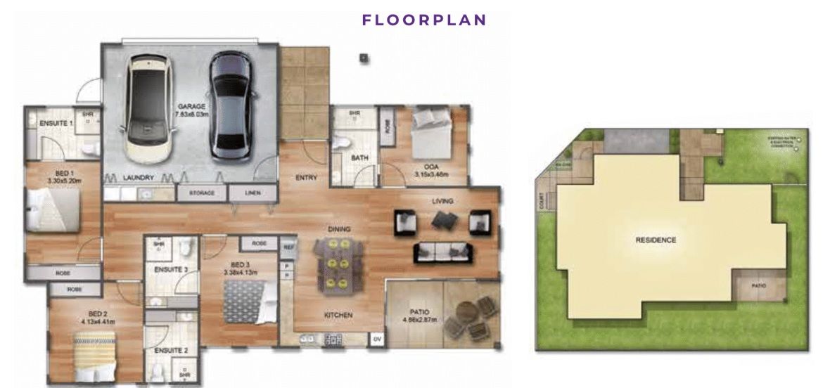 869A Kingston RD Waterford West Floor Plan
