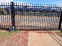 Front Gate Locked