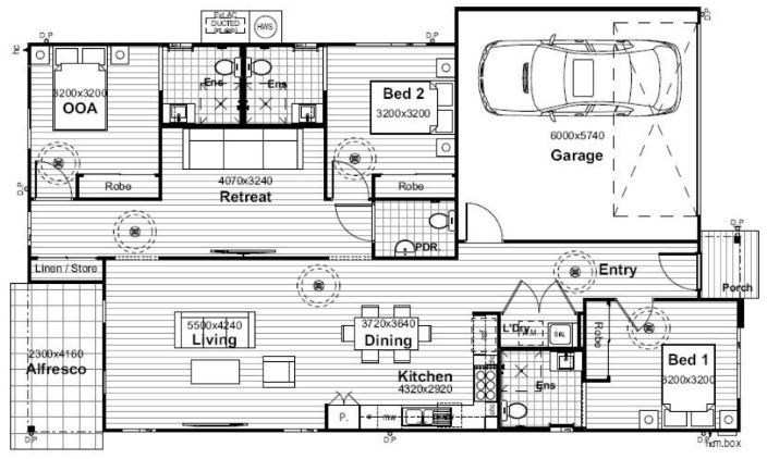 Hervey bay floor plan