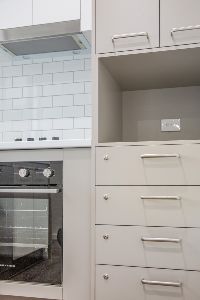 B   kitchen drawers