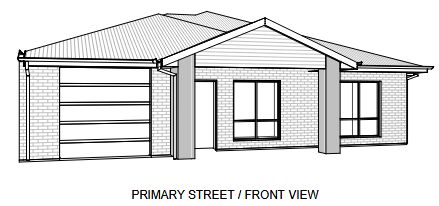 Primary front view