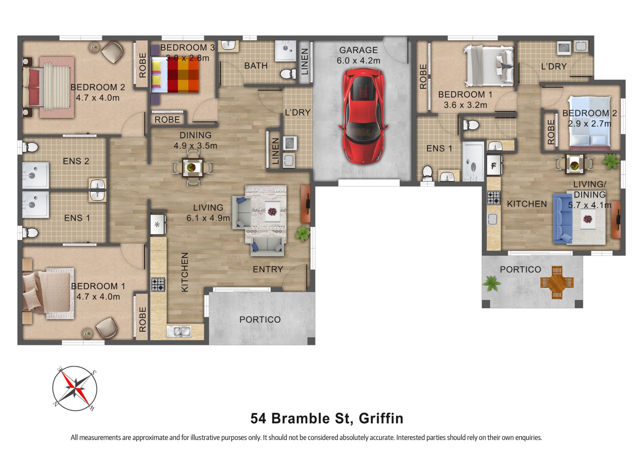54 Bramble St Griffin Floorplan