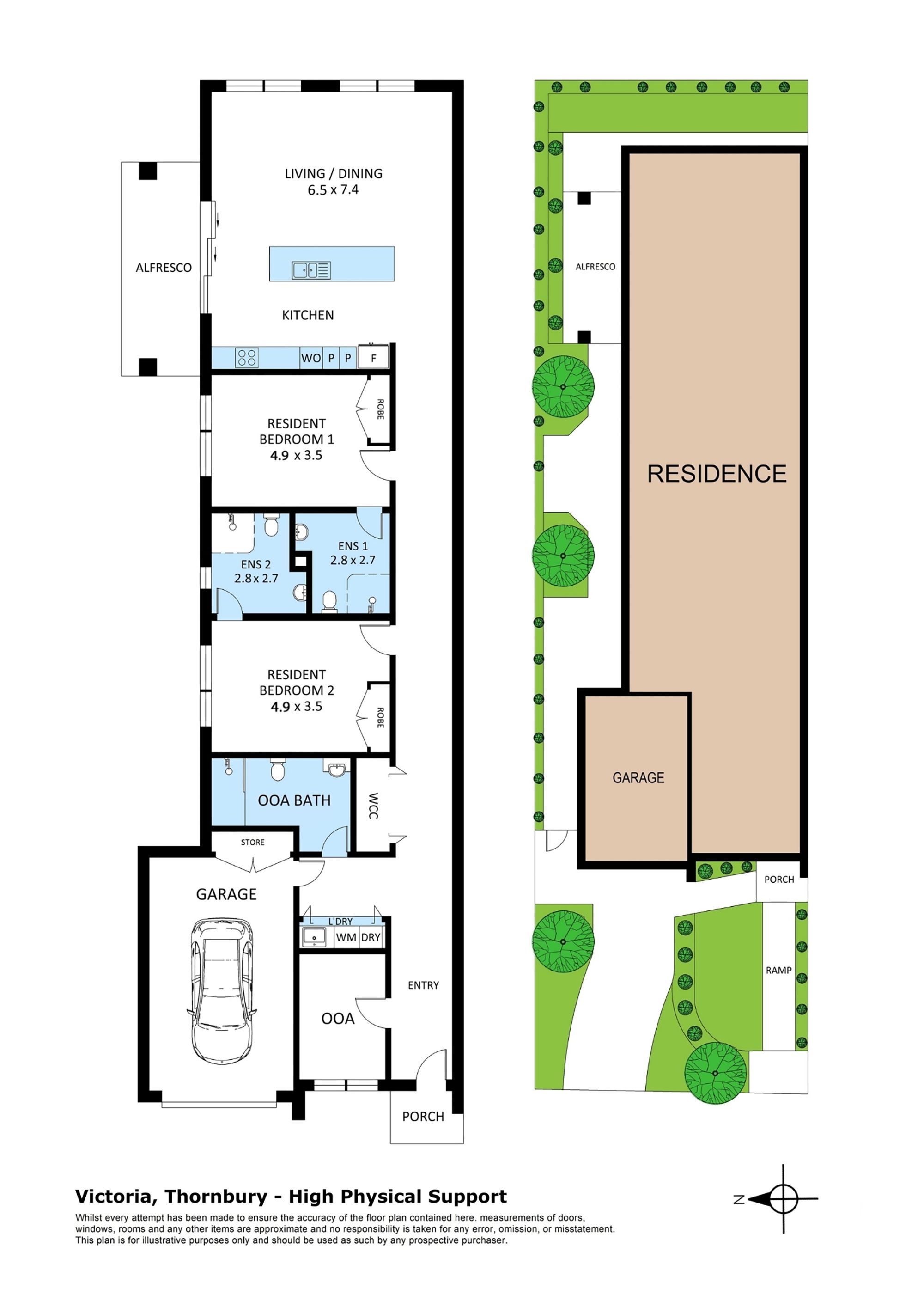 Floorplan Victoria Thornbury HPS LR