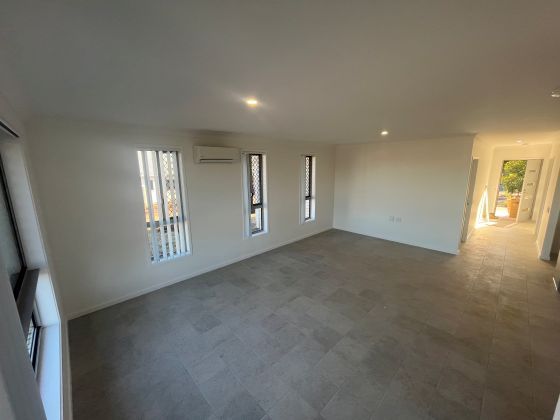 living area facing front door 734 Kent St Maryborough