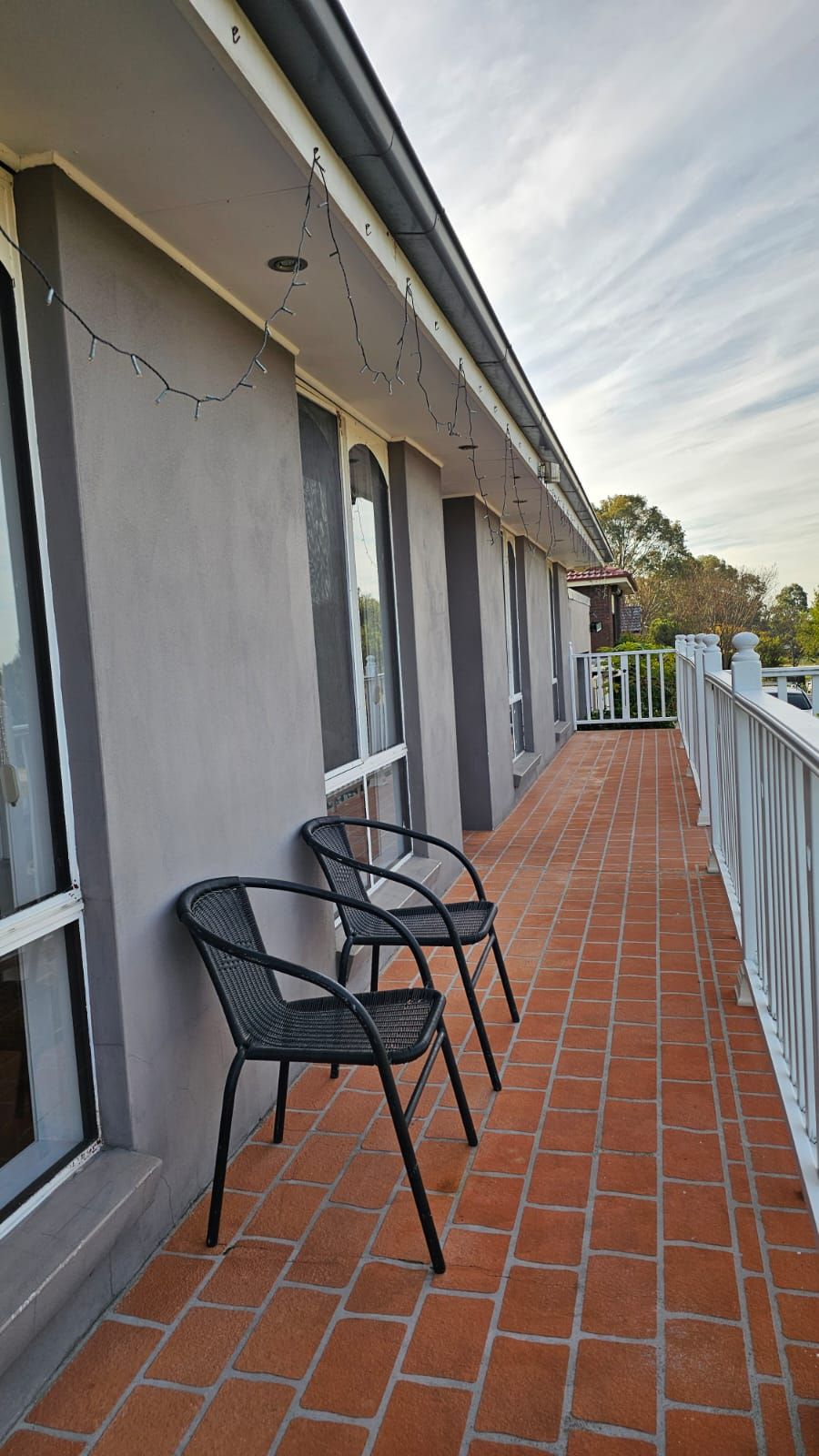 Front balcony