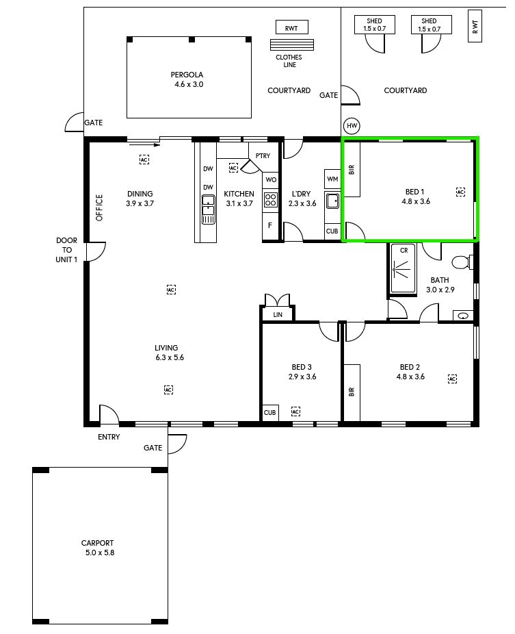2 13 rotorua bed 1