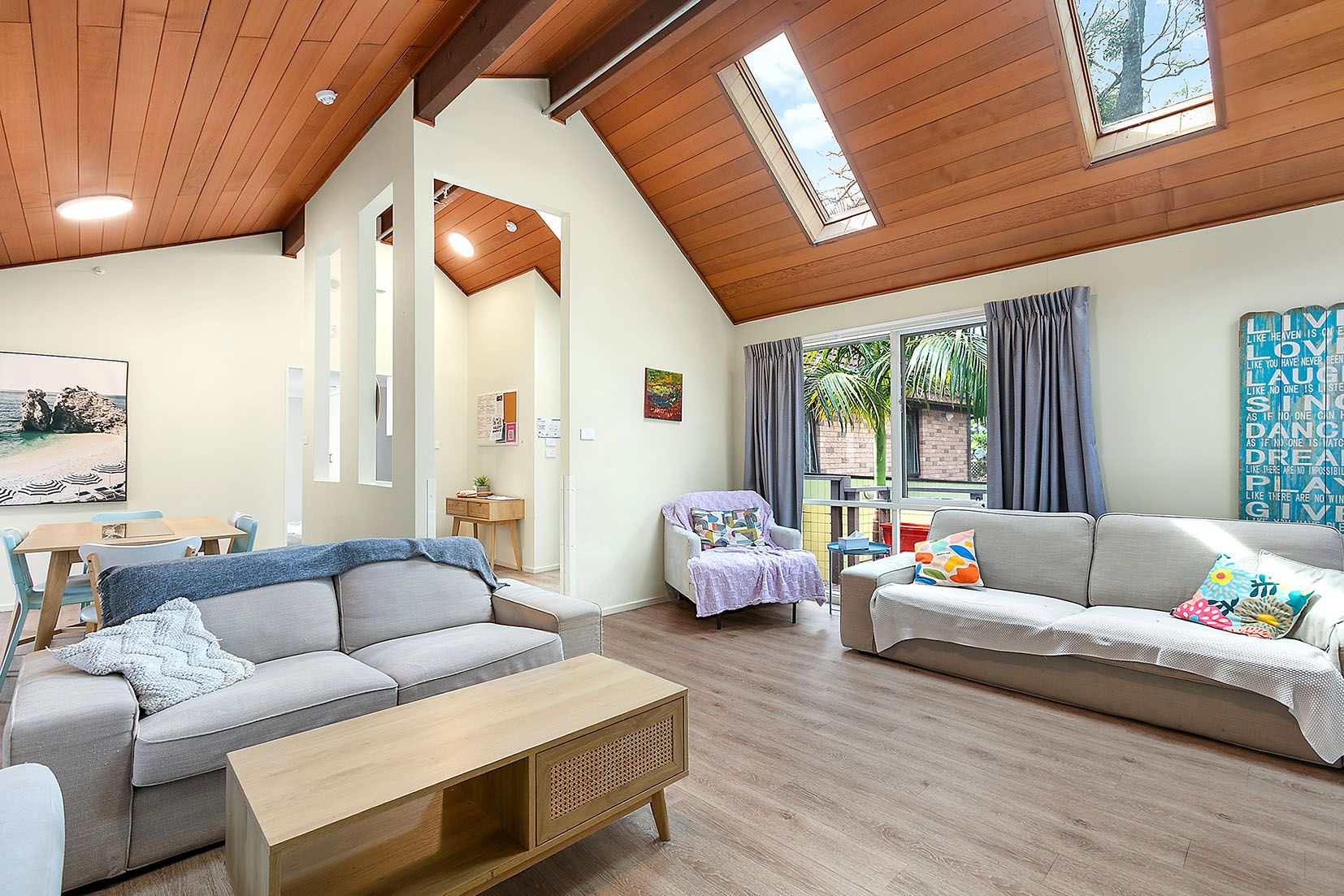 open plan living