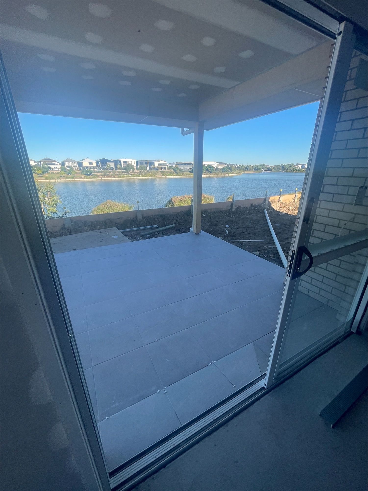 Actual pic from back verandah