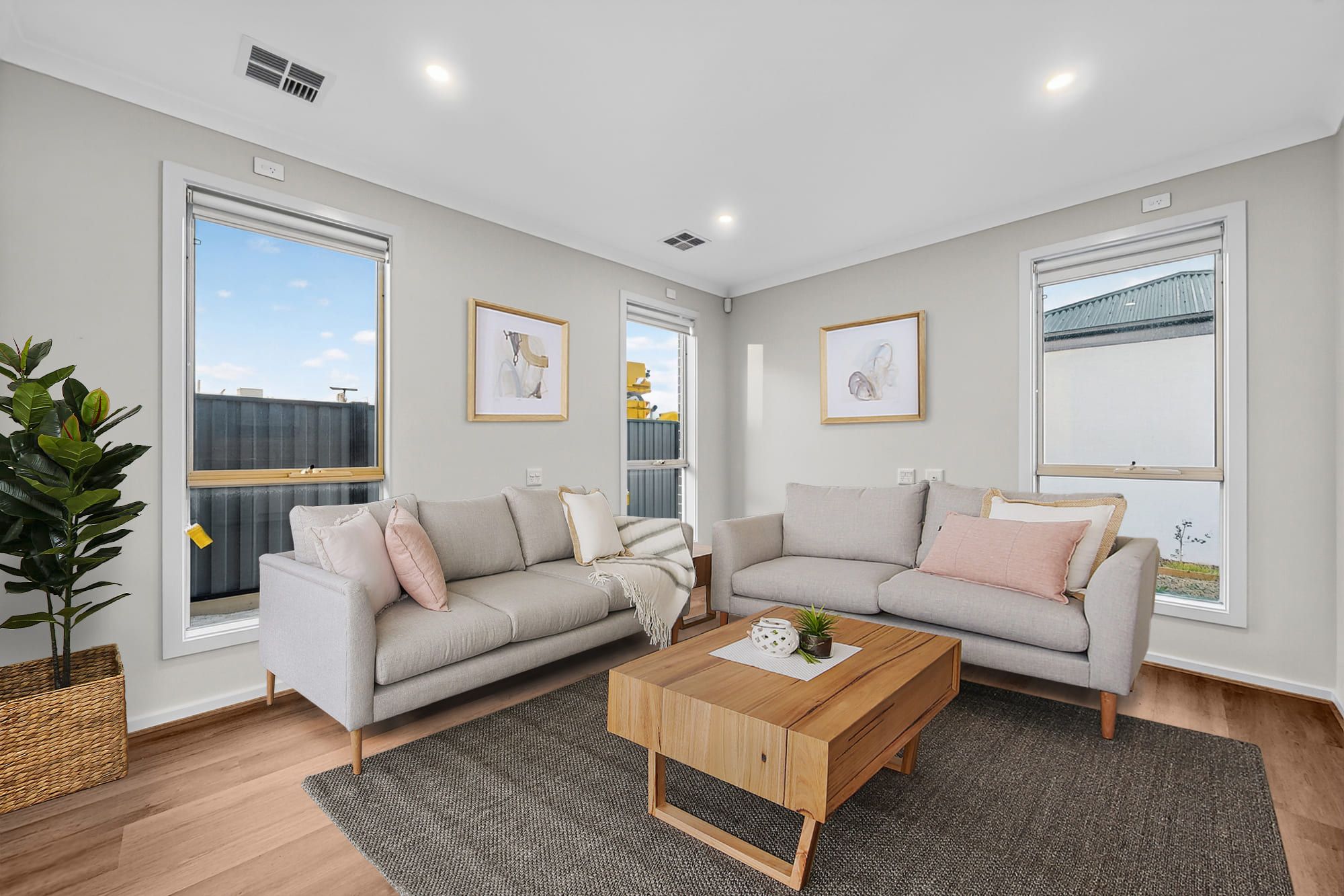 Staged Livingroom