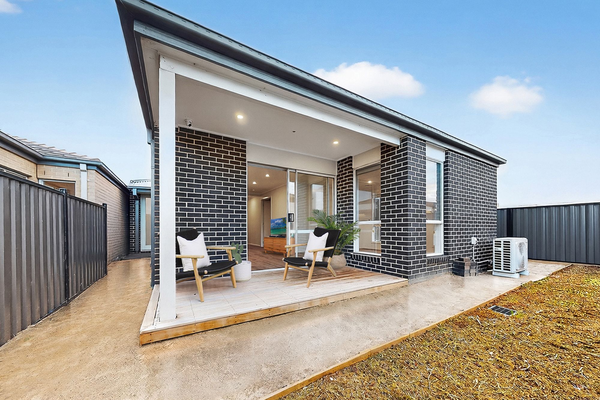 Staged Patio