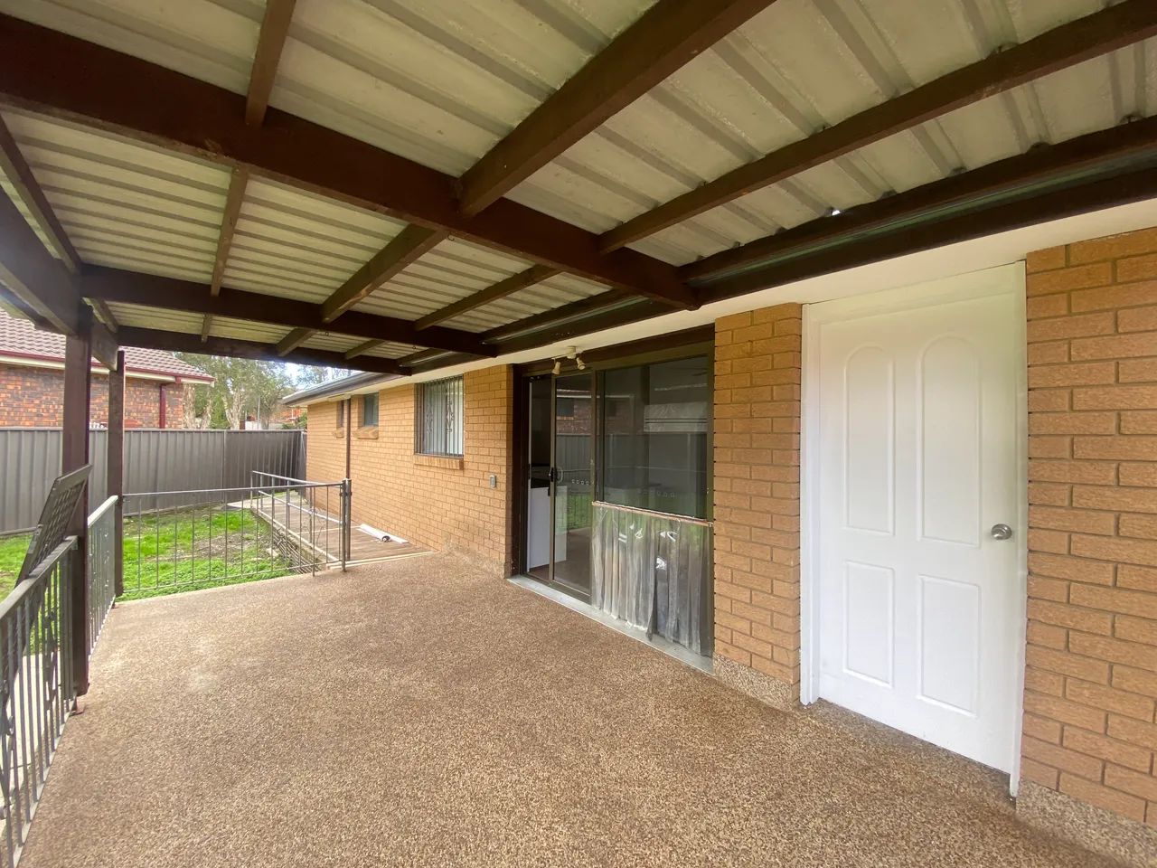 Back verandah