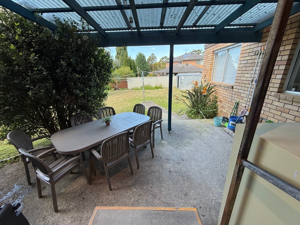 BBQ area