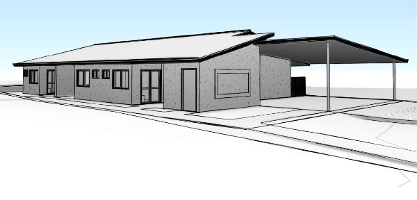 Facade  Render) - 147 Station Rd (1)