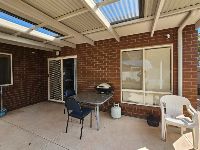 back yard under cover