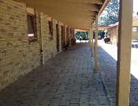 Rear verandah