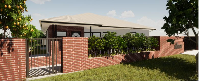 Fallon St Streetscape