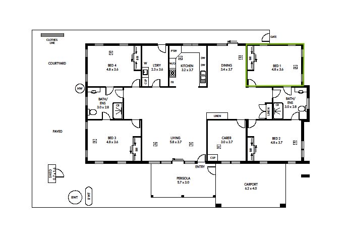 Craigburn Fram 3 FA31 bed 1