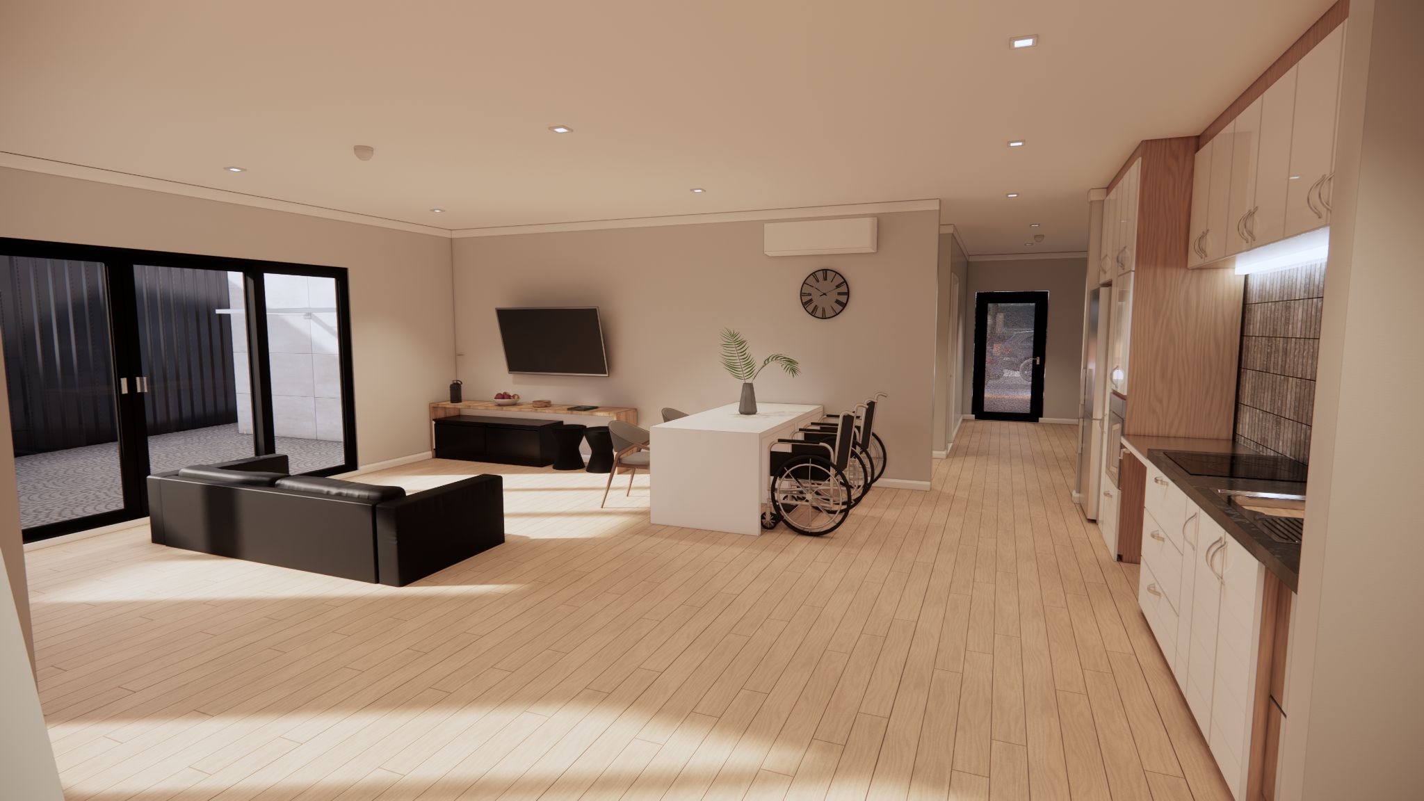 Living and Dining Illustration