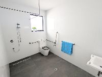 Bathroom with accessories