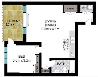 B103 Floor Plan
