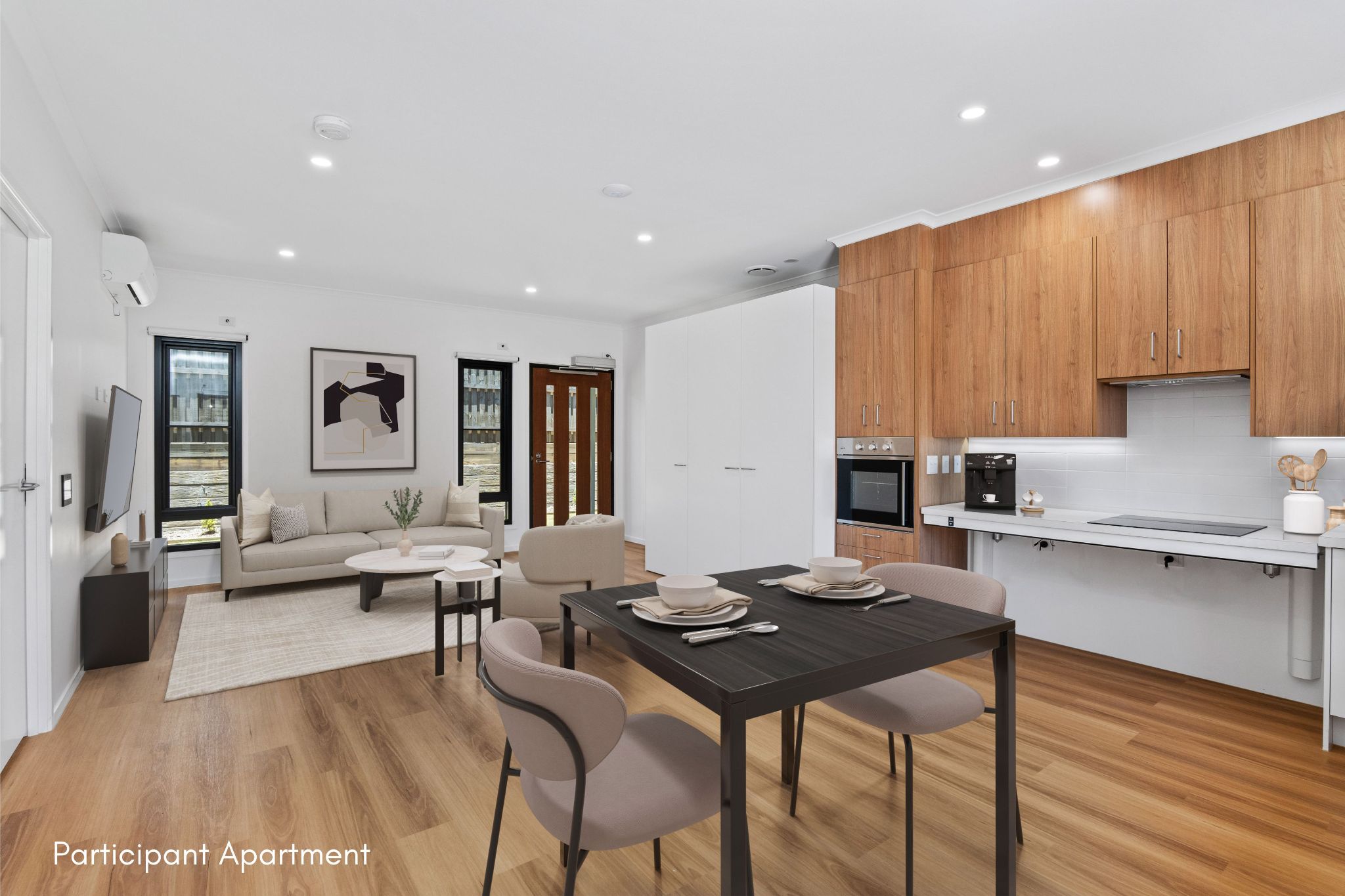 Participant Apartment Dining