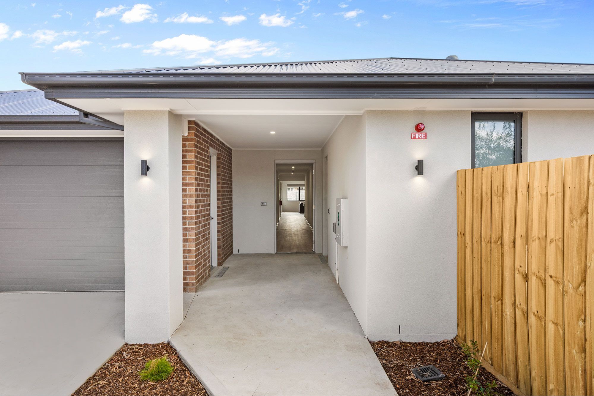 Front Porch and Garage