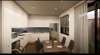 Clyde kitchen dinning Render
