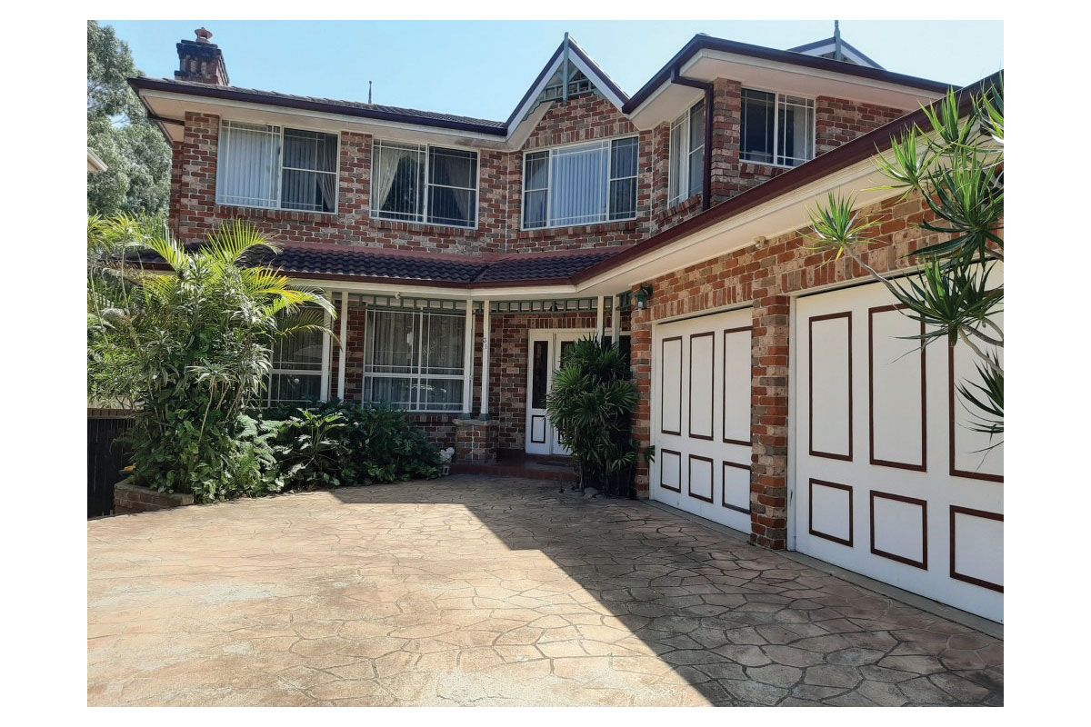 A spacious house in a quiet residential area of InnerWest Sydney, with