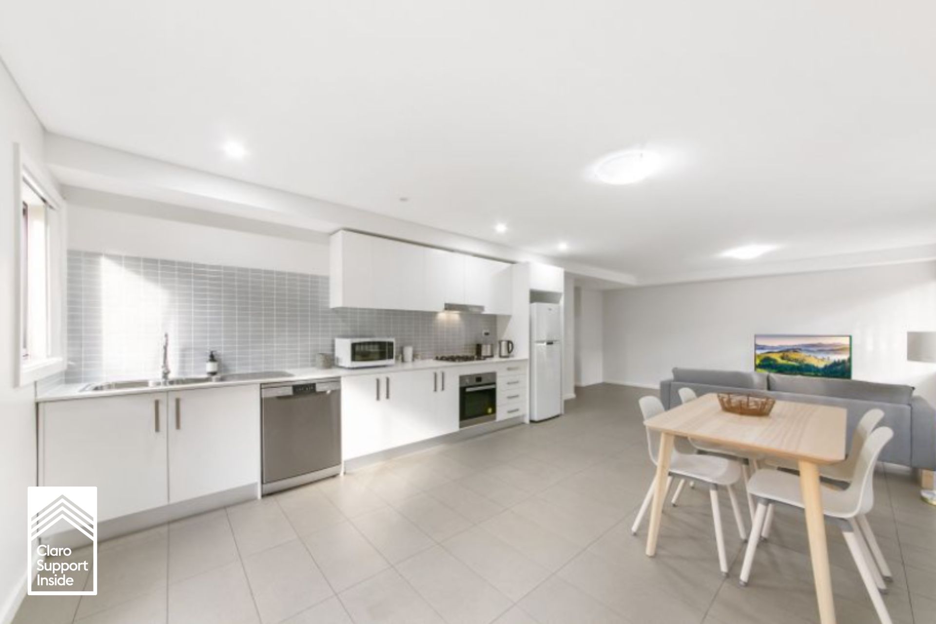 Kitchen Dining Living