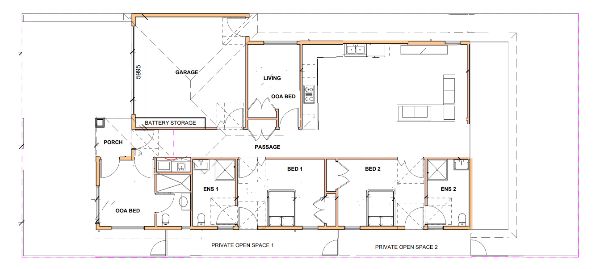 Blue Lily Junction Village Floor Plan