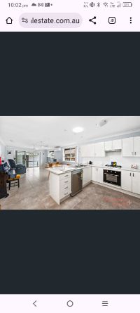 LIVING ROOM AND KITCHEN