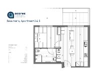 Beaumauris  Type B, Apartment 2 , 3, floor plan (1)