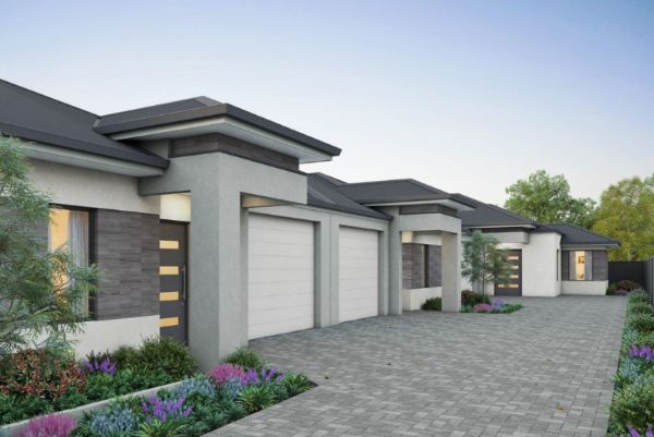 Midland villas side view