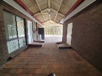 Undercover entertaining area