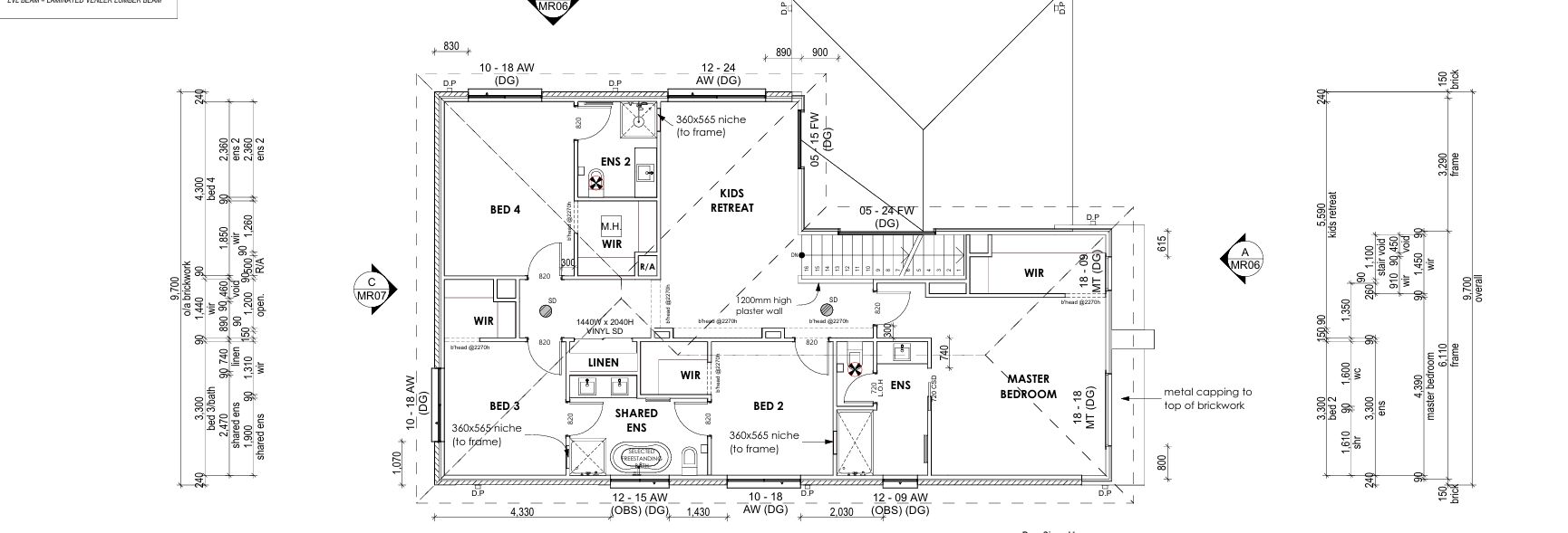 Rockbank House  First Floor Plan