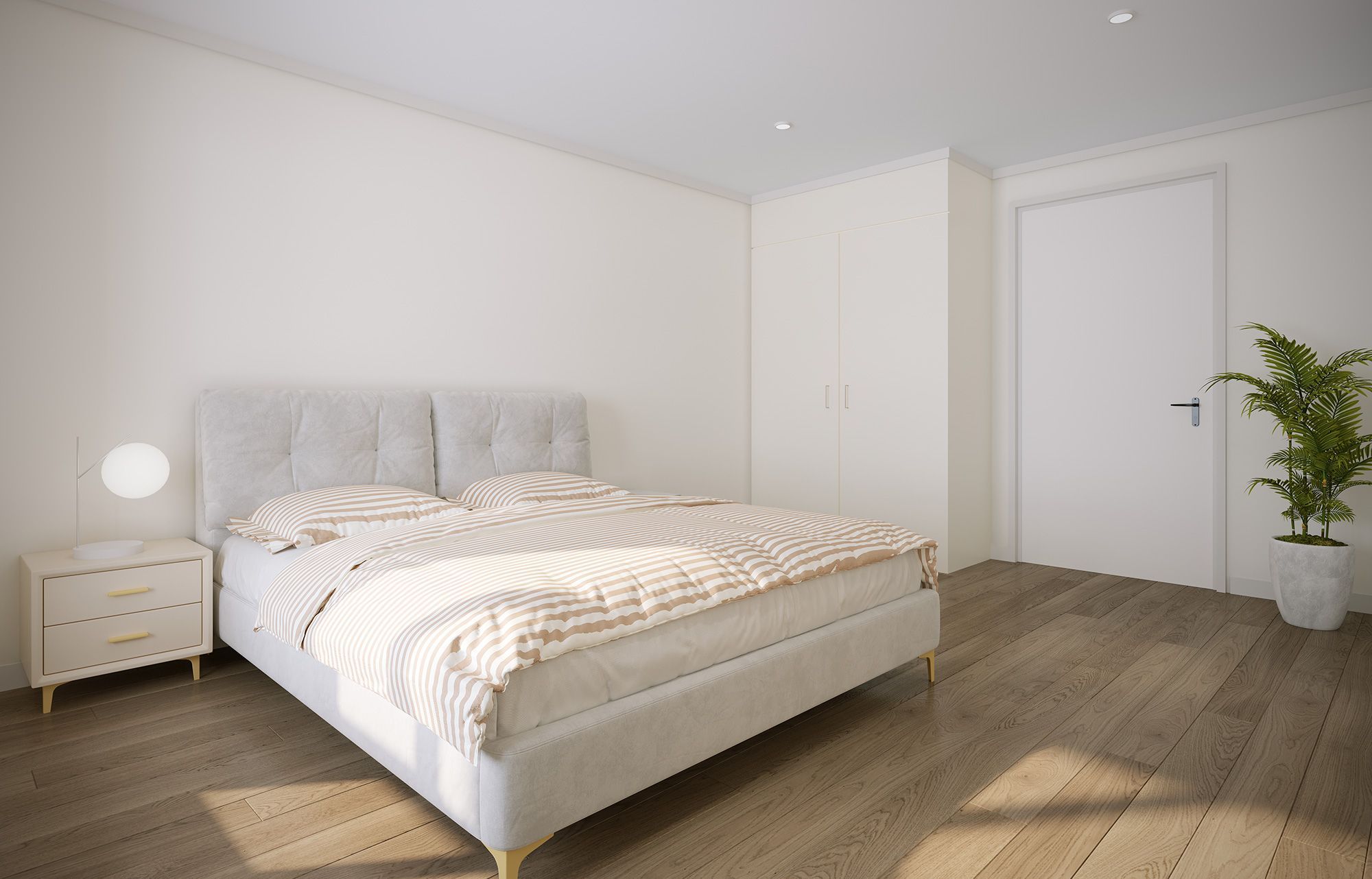 Flinders Park Bedroom with Wardrobe LR