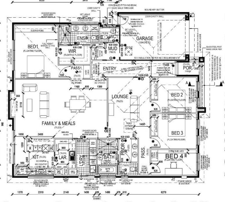 floor Plan Seaton