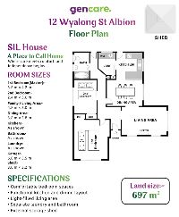 12 Wyalong Gencare SIL House Floor Plan