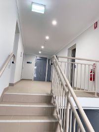 Matthew House pstairs foyer and lift