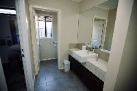 Toilet with separate sink