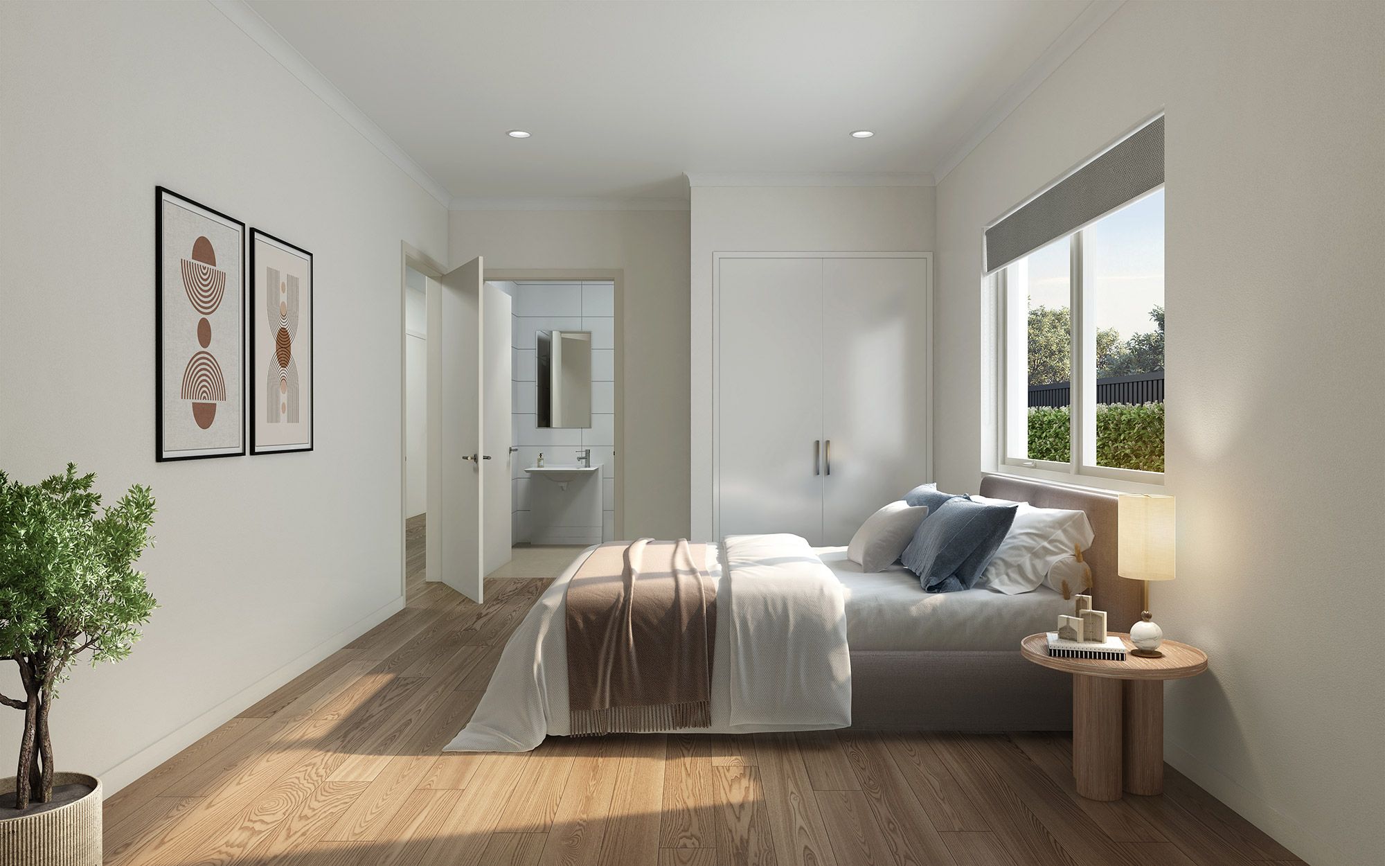 Wingfield  Laurina) Clovelly Park Bedroom into Ensuite LR