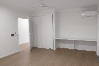 Modern bedroom with clean design